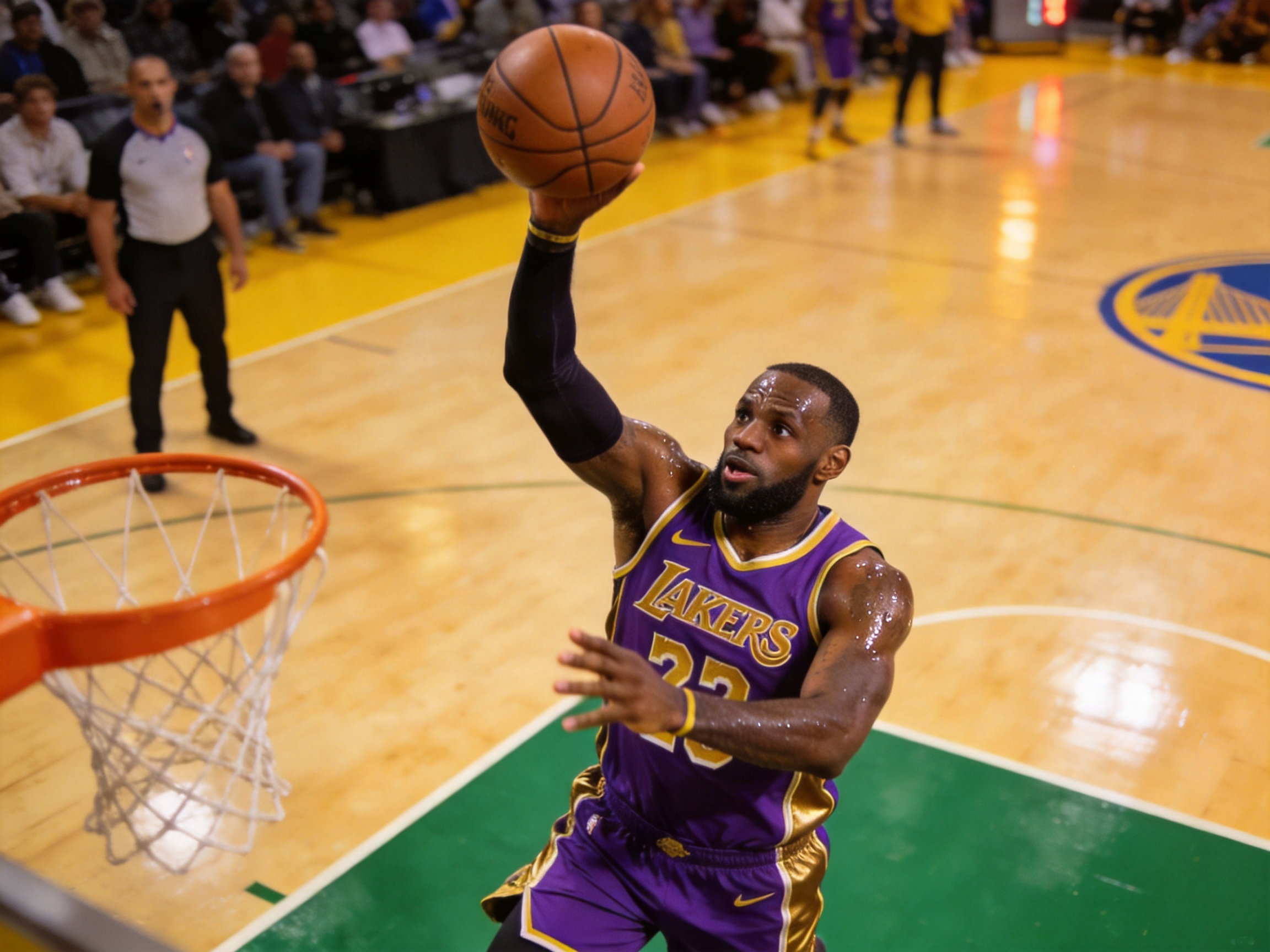 NBA 湖人绝杀